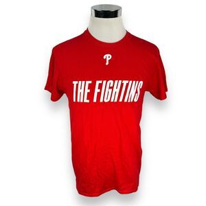 Philadelphia Phillies T-Shirt Mens Medium Opening Night 2024 Fightins Phils‎ Red
